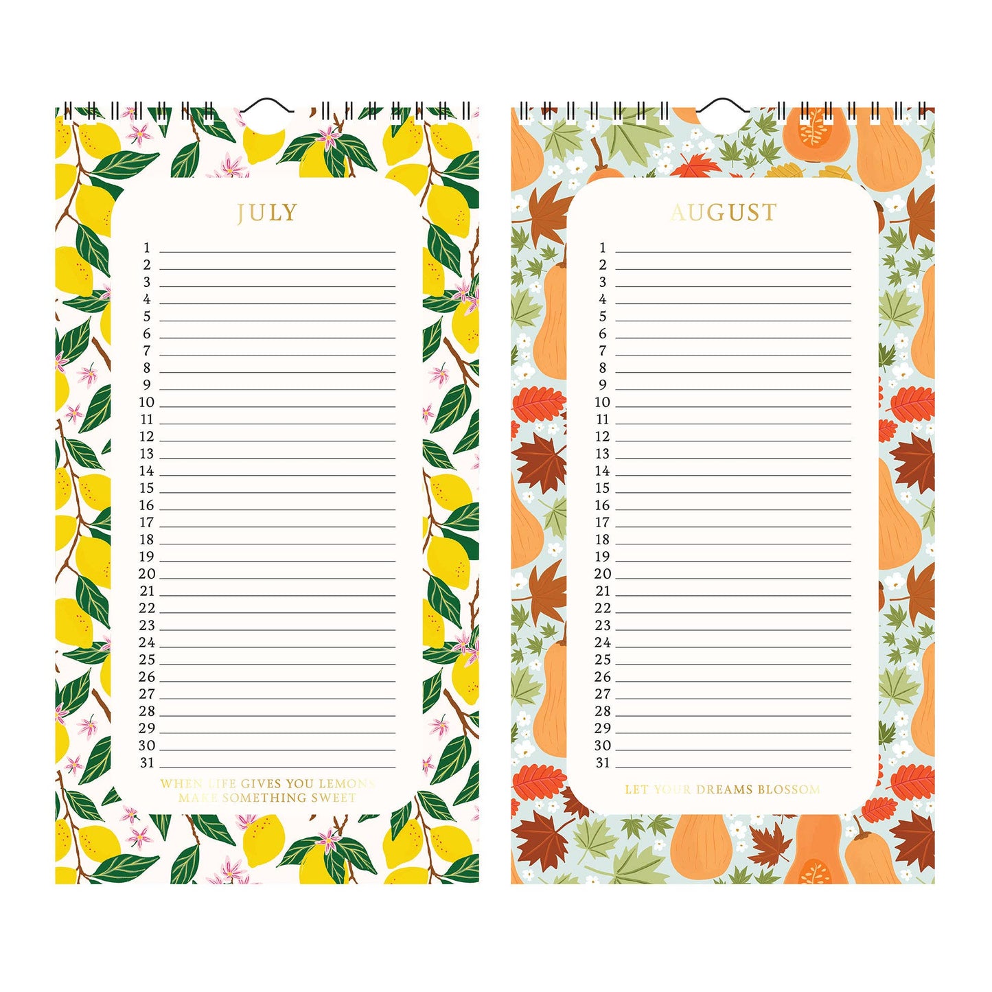 Fruitful Seasons Celebrations 12-Month Perpetual Calendar