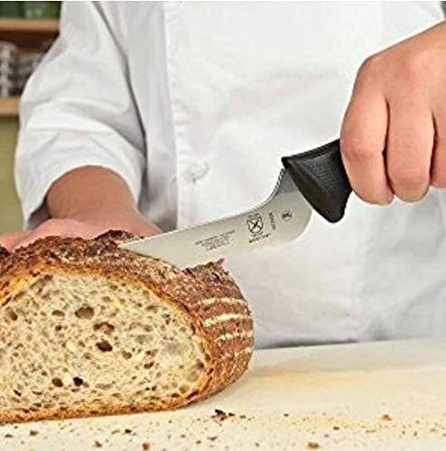 Millennia Black Handle, 10-Inch Wide Wavy Edge, Bread Knife