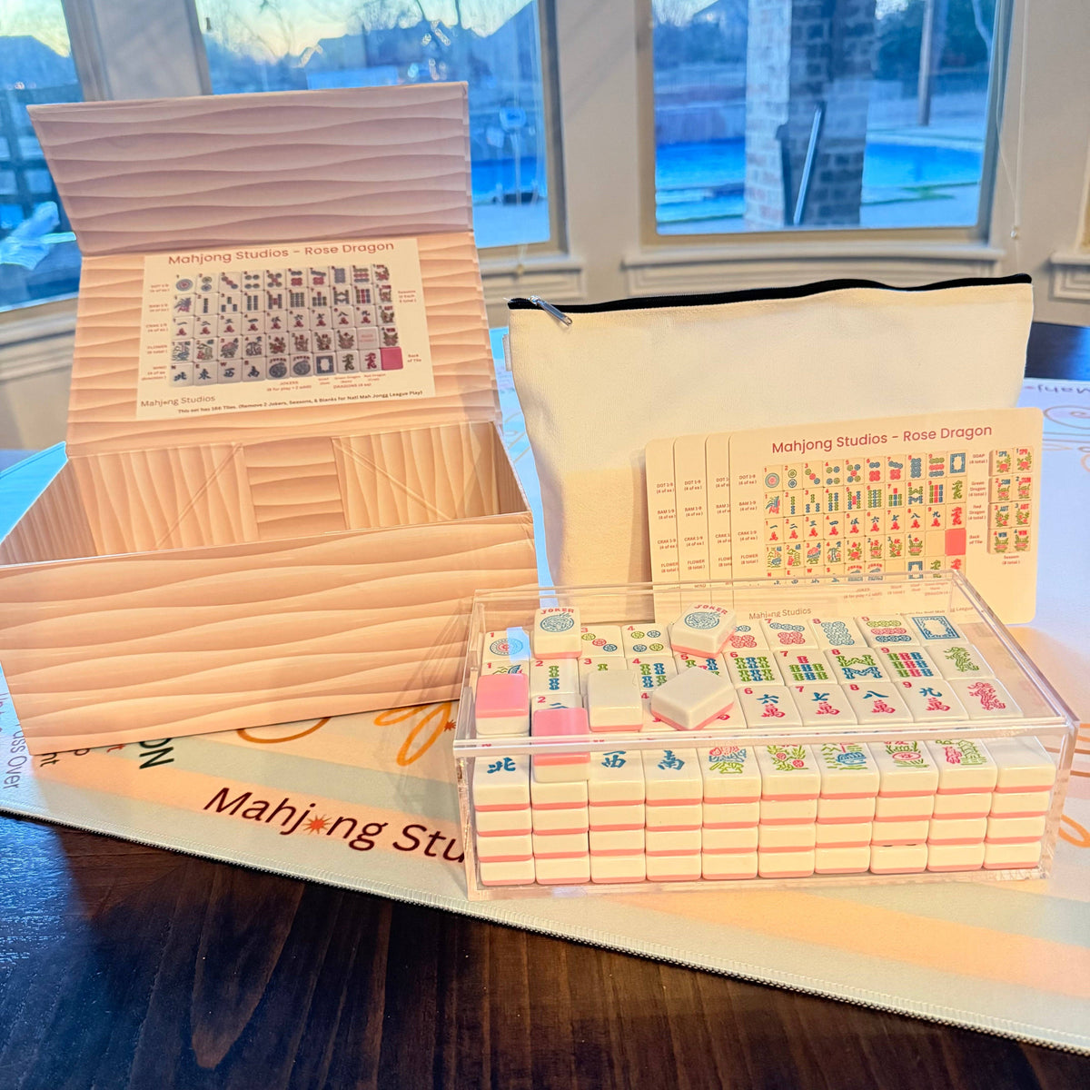 Mahjong Studios – American Mahjong Tile Set Lilac Bloom PREORDER