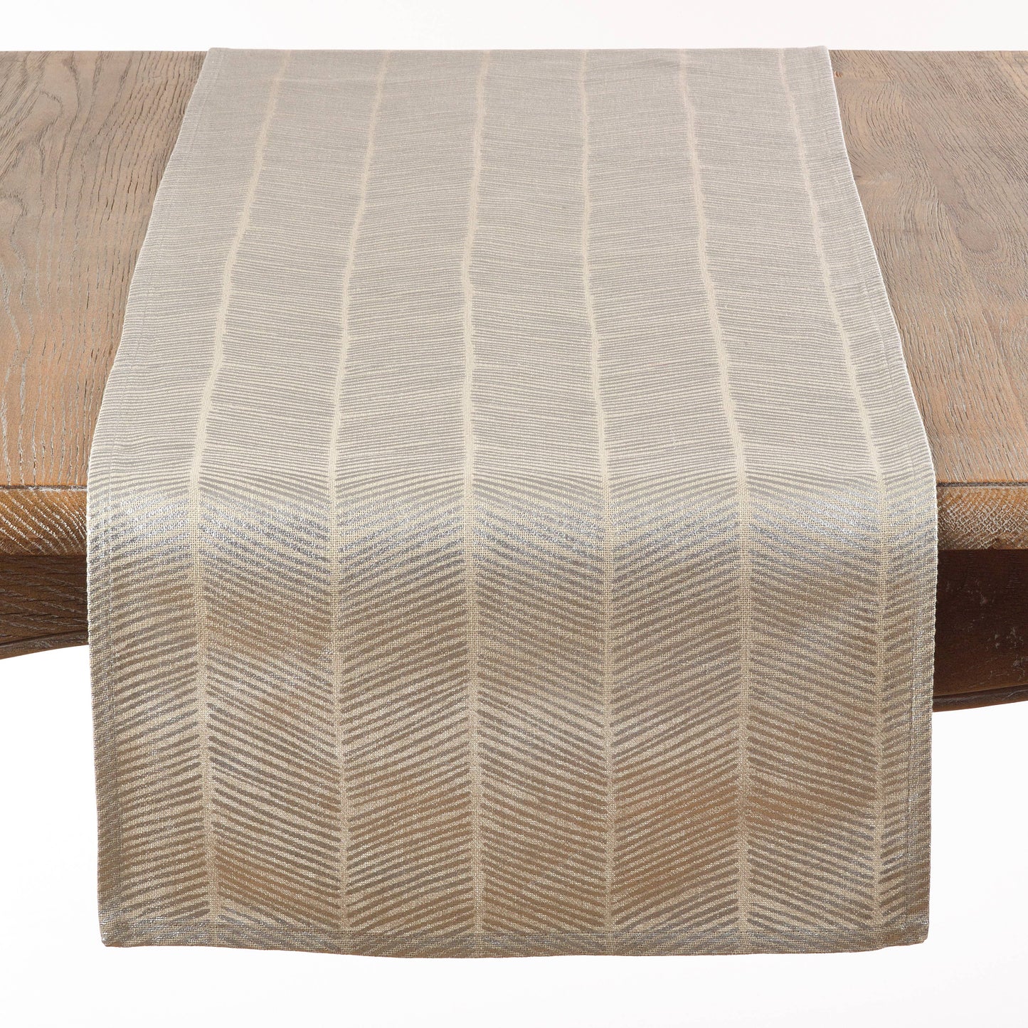 Metallic Herringbone Design Runner