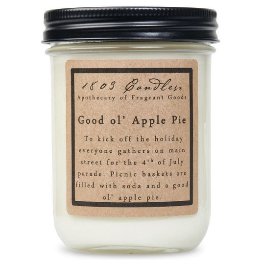 Good Ol Apple Pie Jar Candle