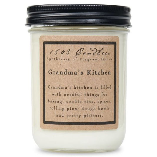 Grandmas Kitchen Jar Candle