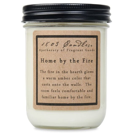 Home By The Fire Jar Candle