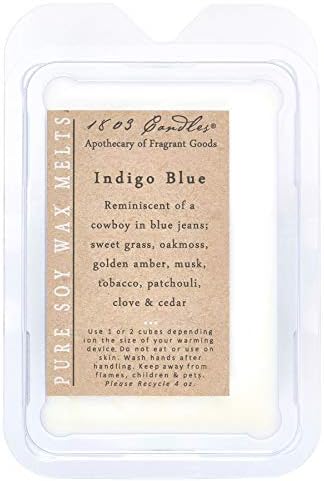 Indigo Blue Cubes {D}