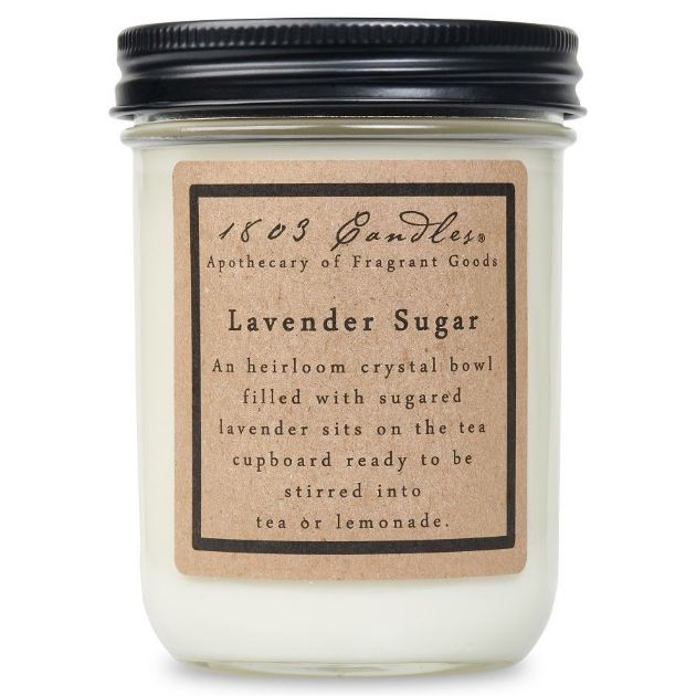 Lavender Sugar Jar Candle