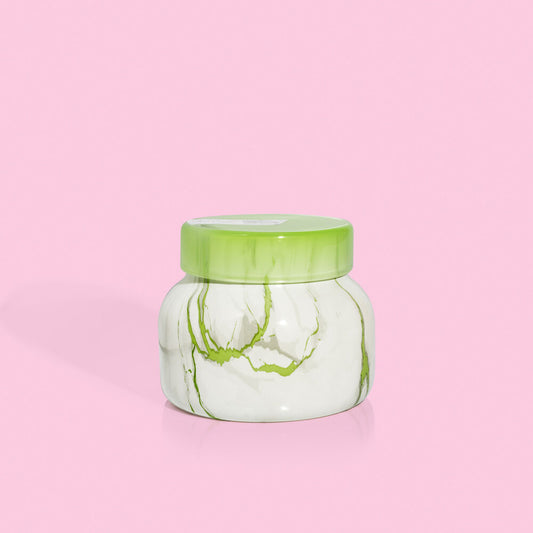 8 OZ PETITE MODERN MARBLE JAR Honeydew Crush