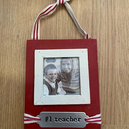 Number One Teacher Pic Frame