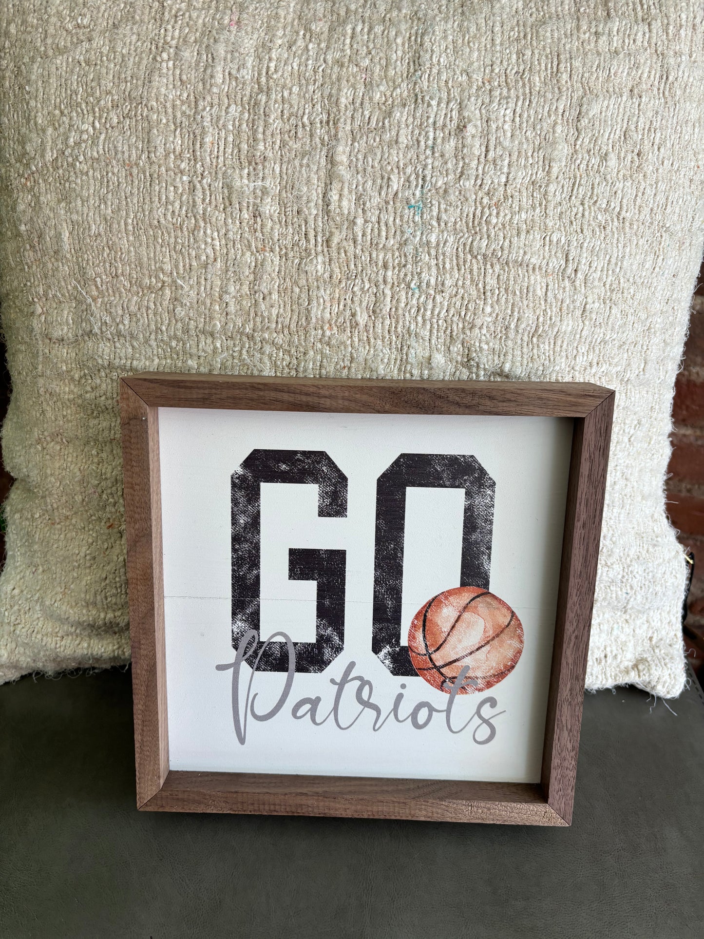 Personalized Team Go Basketball White