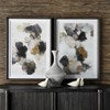 PLUNGING PASTELS FRAMED PRINT, Assorted 2