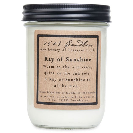 Ray Of Sunshine Candle