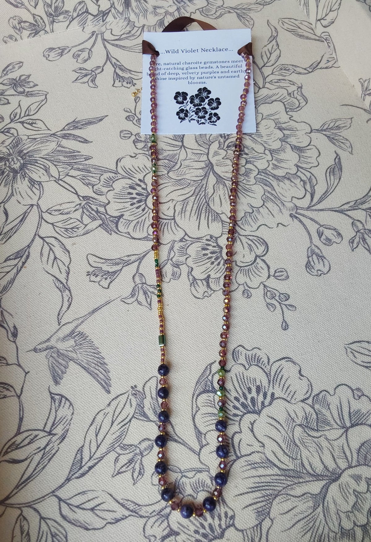 Wild Violet Necklace