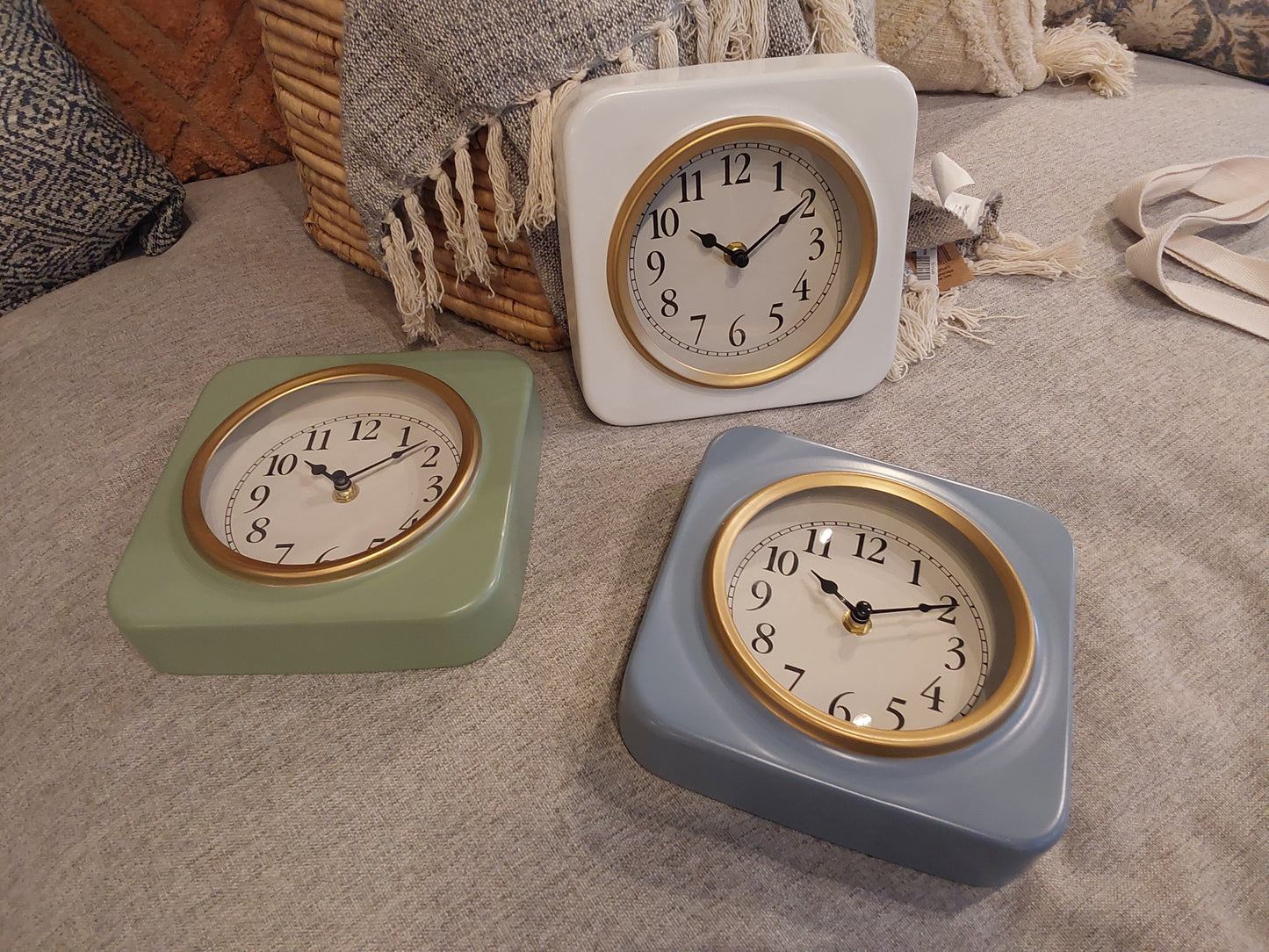 Small Square Wall Clock