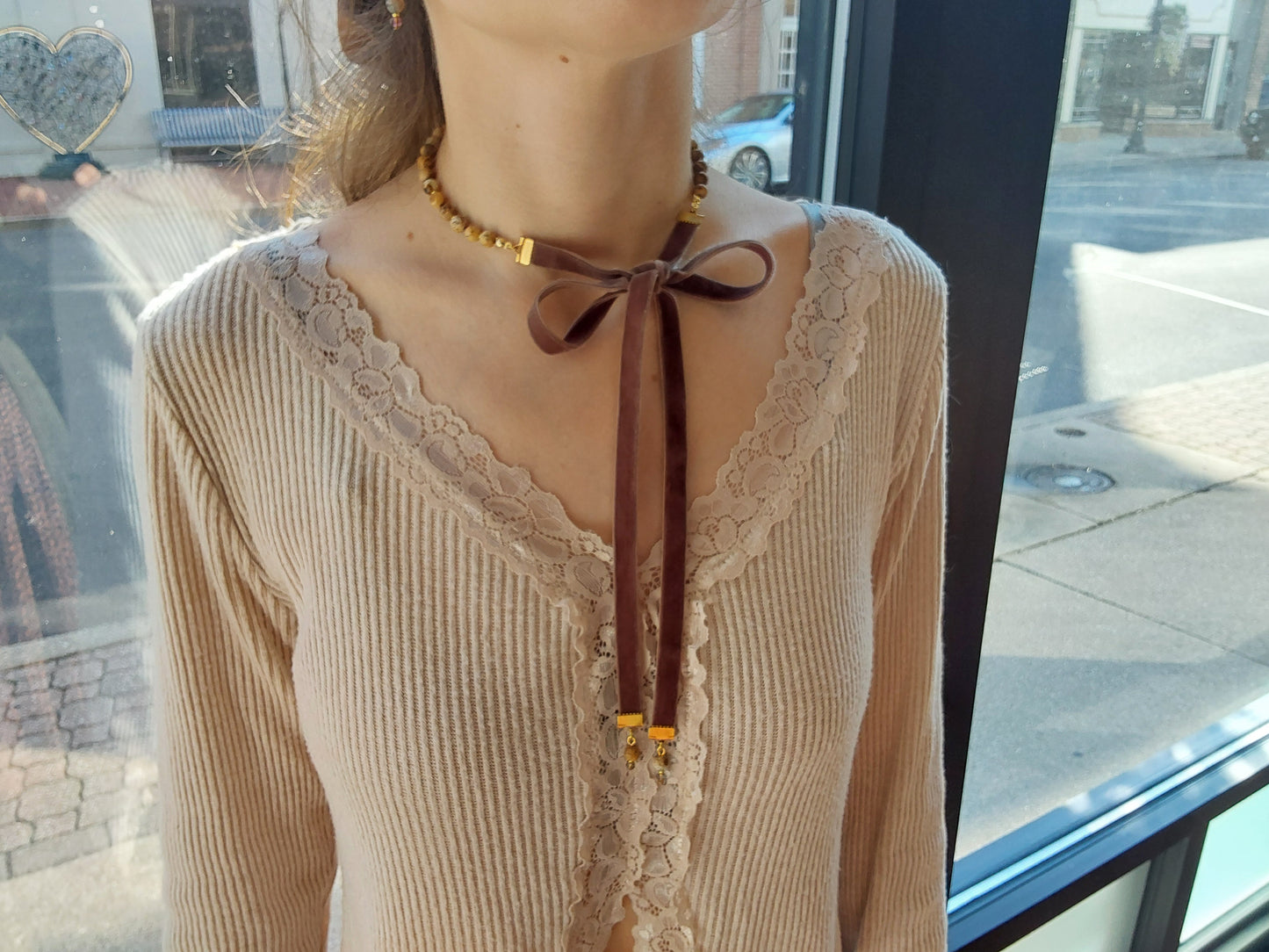 Espresso Frost Necklace