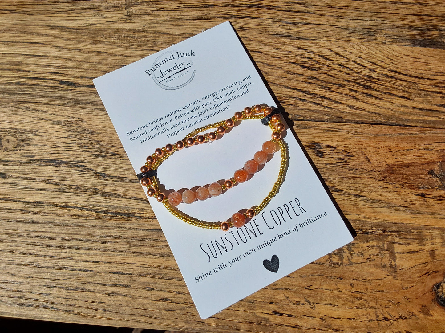 Chy Set Of Two Copper Bracelets