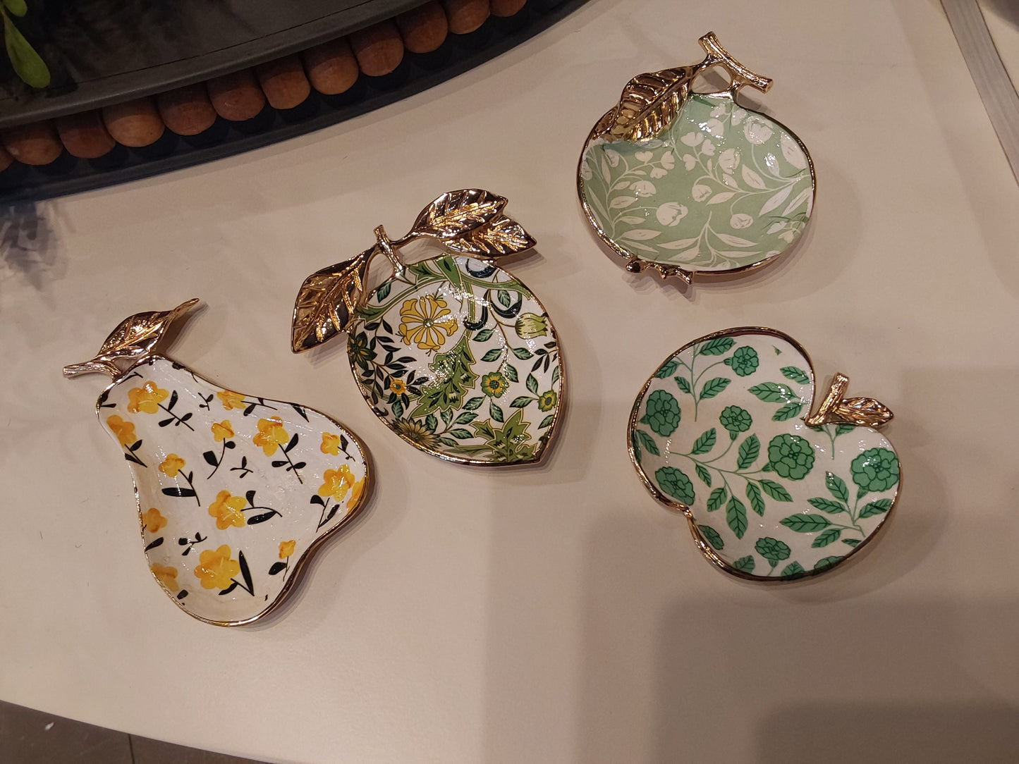 Fruit Trinket Dishes