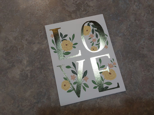 Wedding LOVE card
