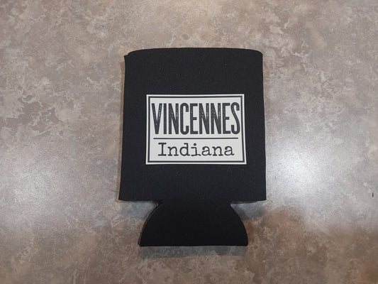 Vincennes CAN KOOZIE: Black / Regular
