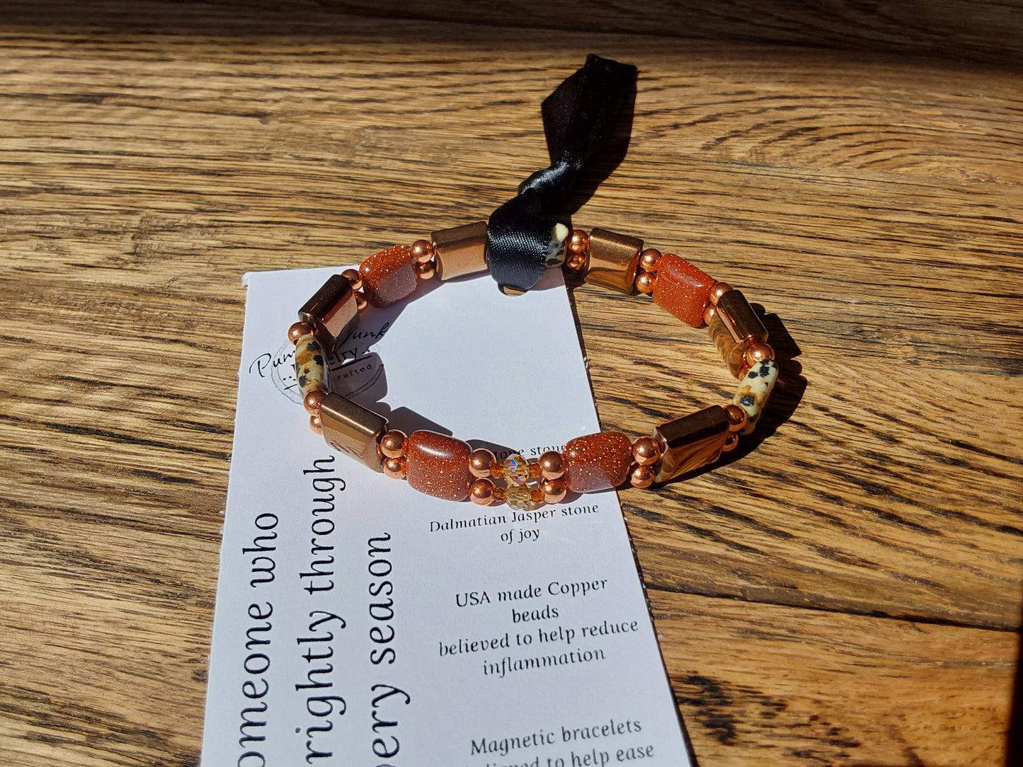 Chy Magnetic Copper Therapy Square Bracelet