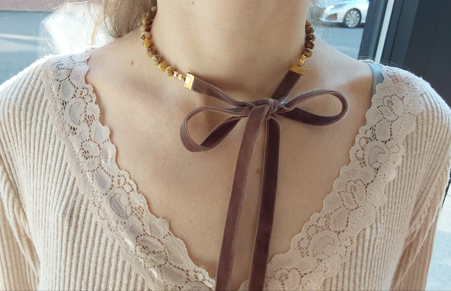 Espresso Frost Necklace