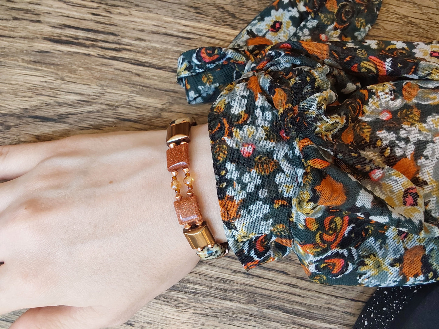 Chy Magnetic Copper Therapy Square Bracelet