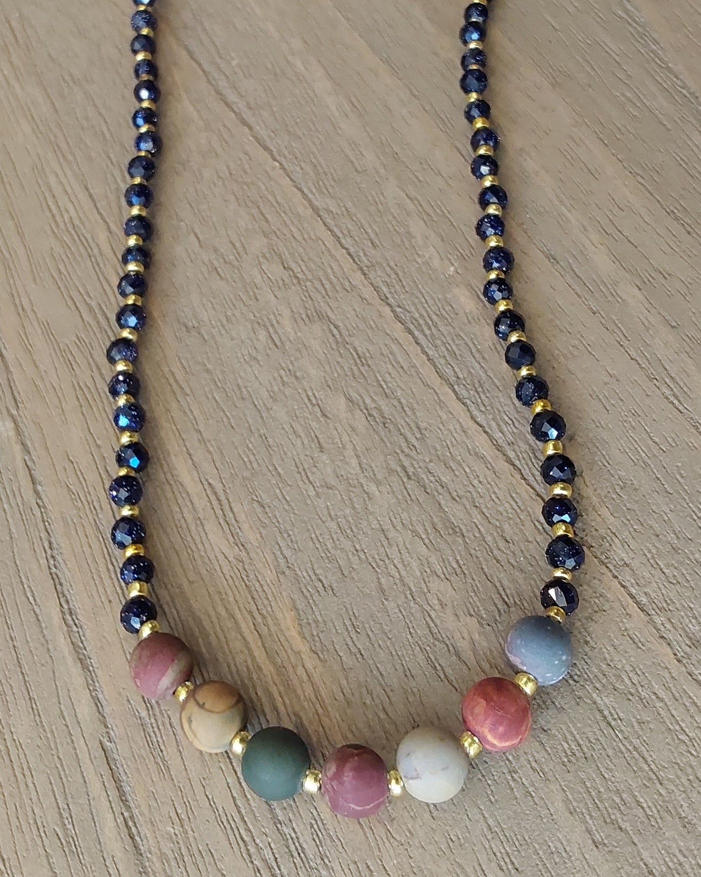 Painted Desert Night Necklace