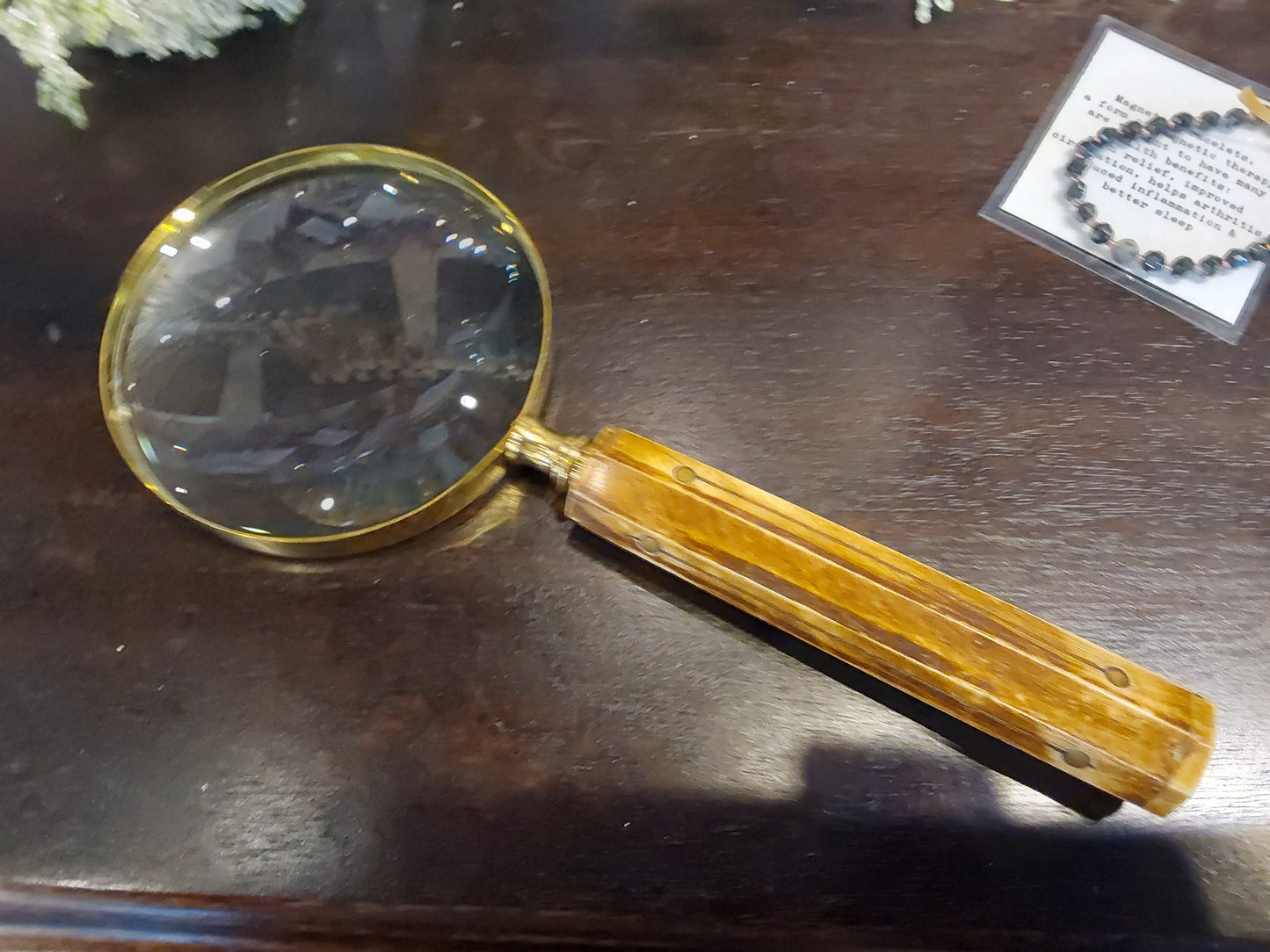 Retro Brass Handle Magnifiers