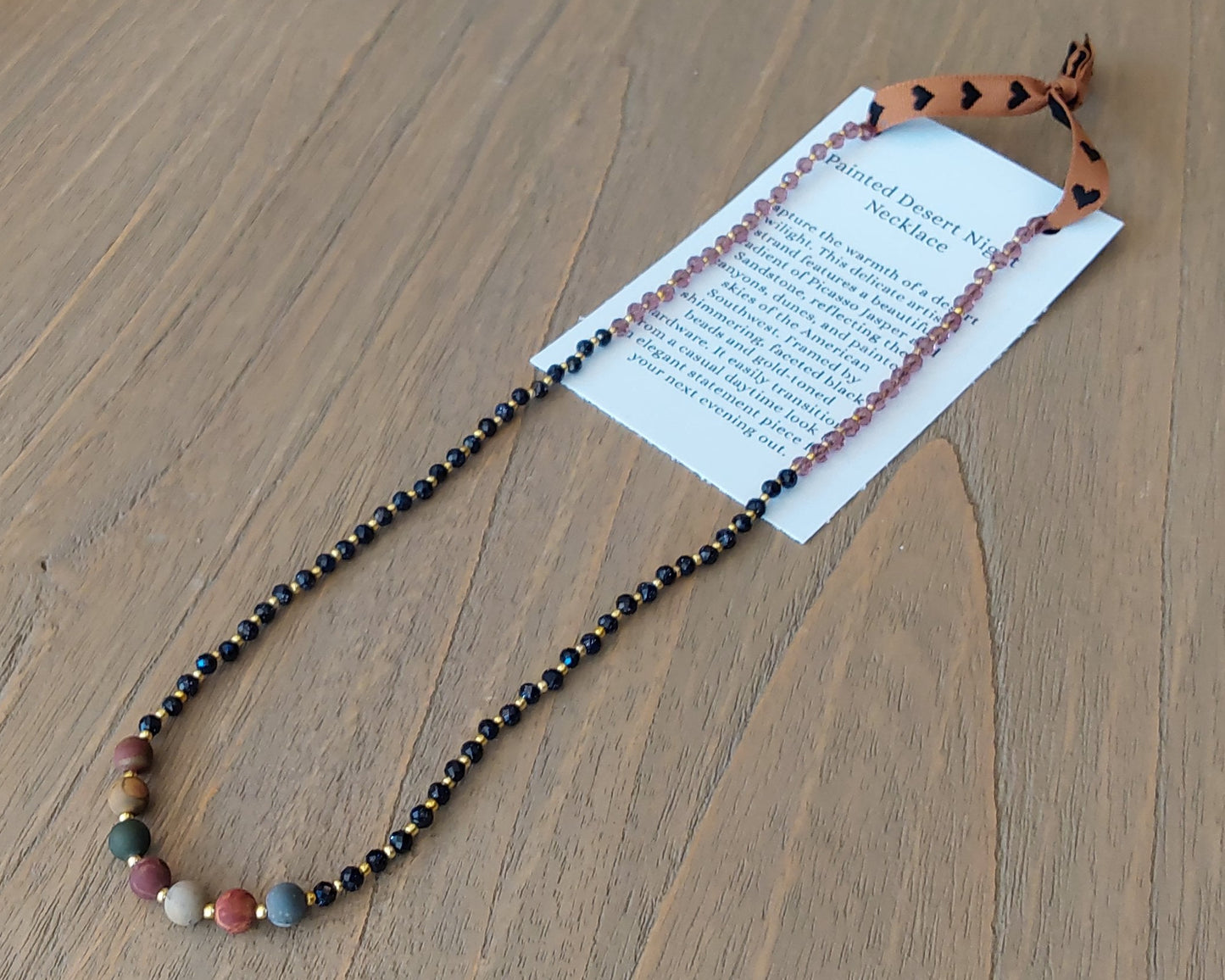 Painted Desert Night Necklace