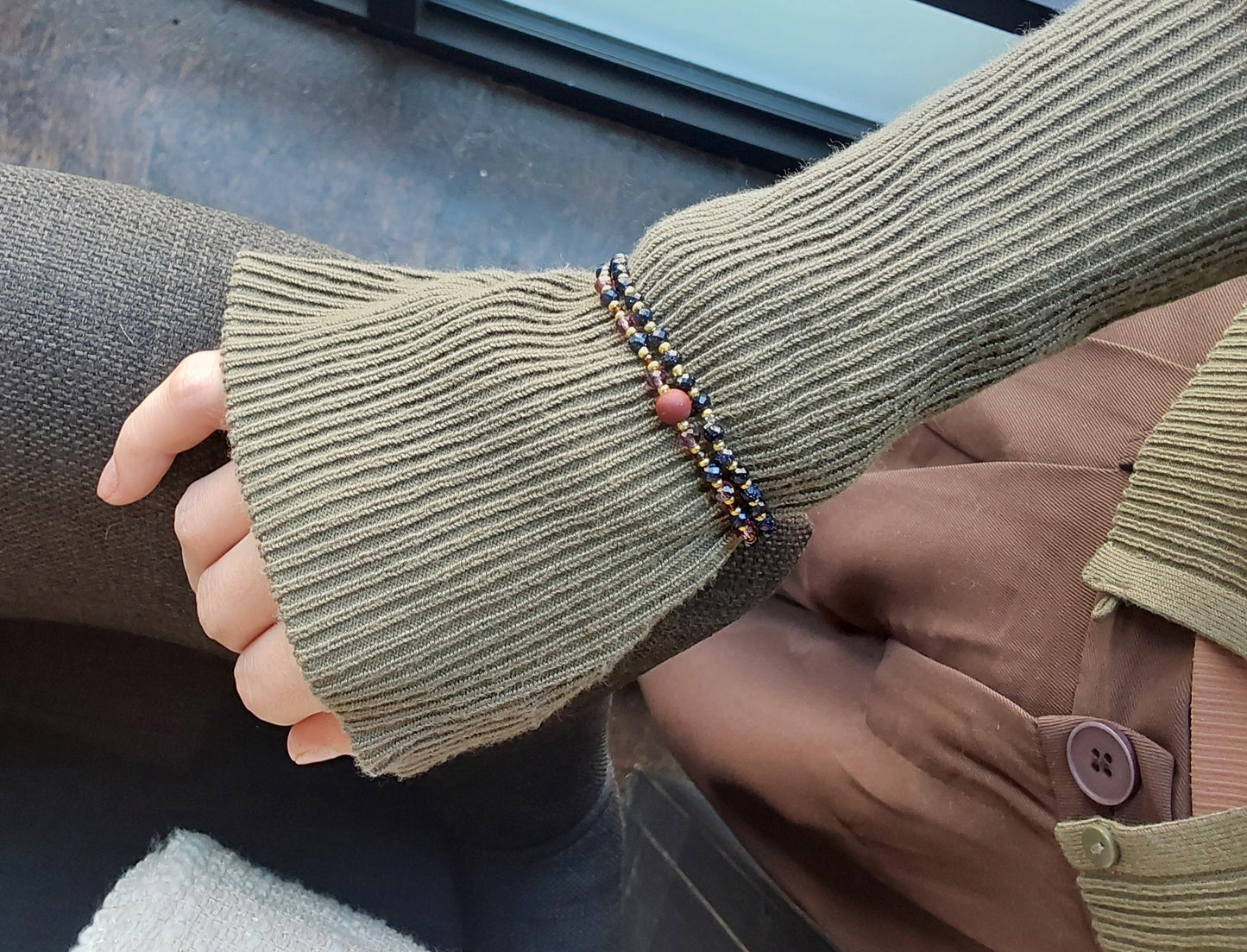 Painted Desert Night Wrap Bracelet