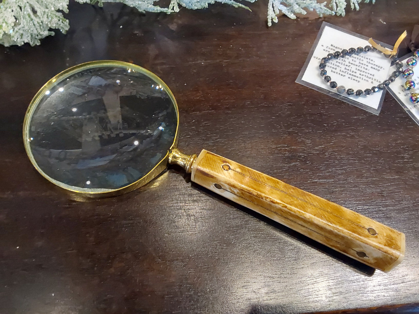 Retro Brass Handle Magnifiers