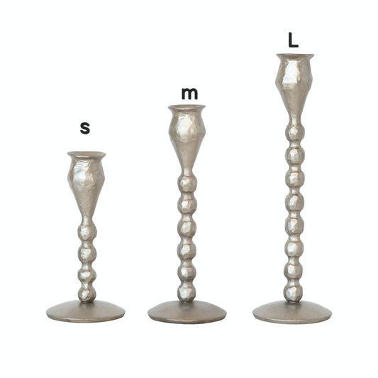 Hand-Forged Cast Iron Ball Taper Holders { 1 pcs }