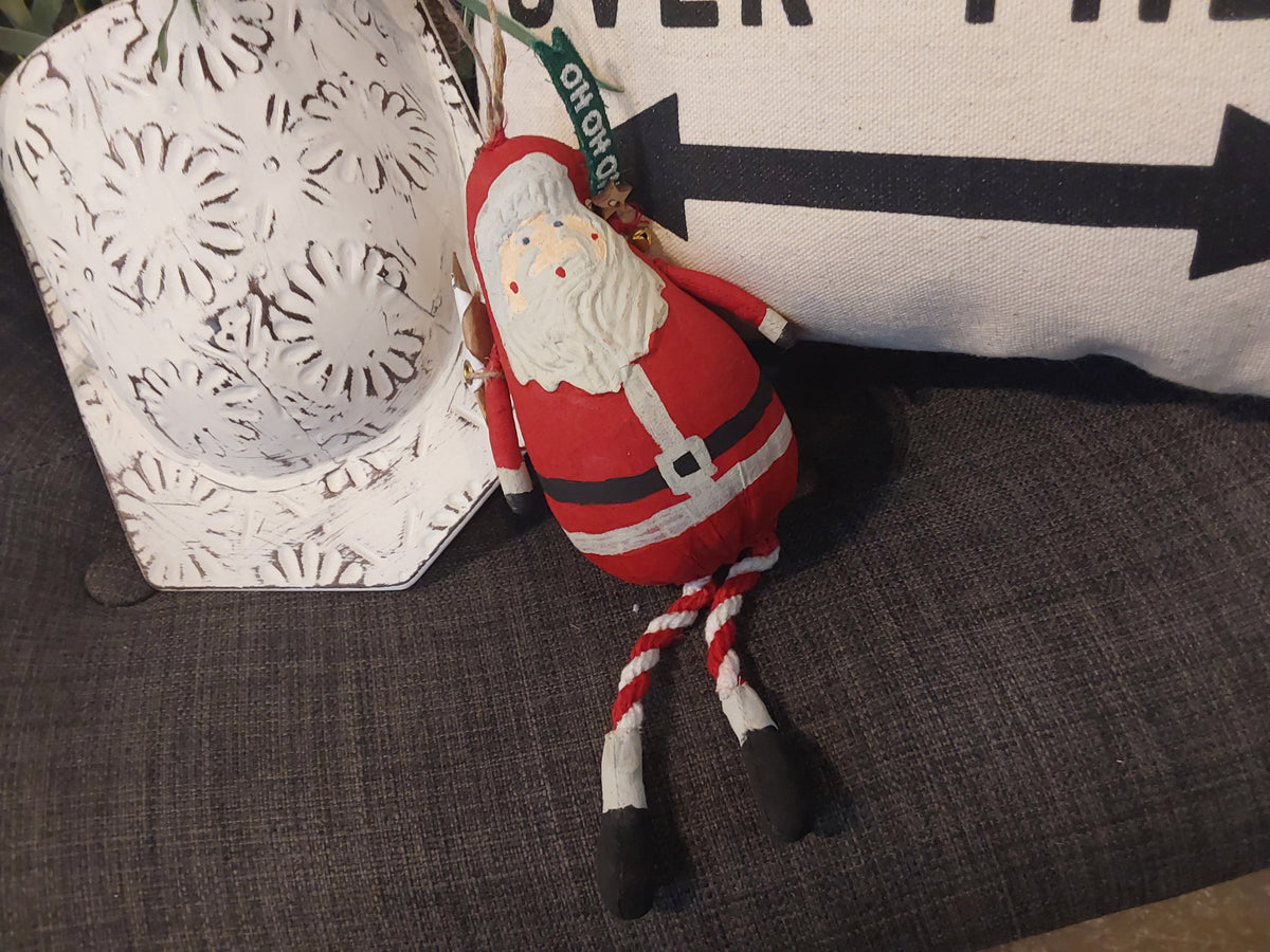 Ho Ho Santa Ornament