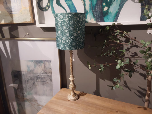 Green Botanical Buffet Lamp 40W Max