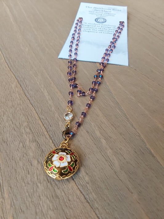 The Heirloom Rose Necklace
