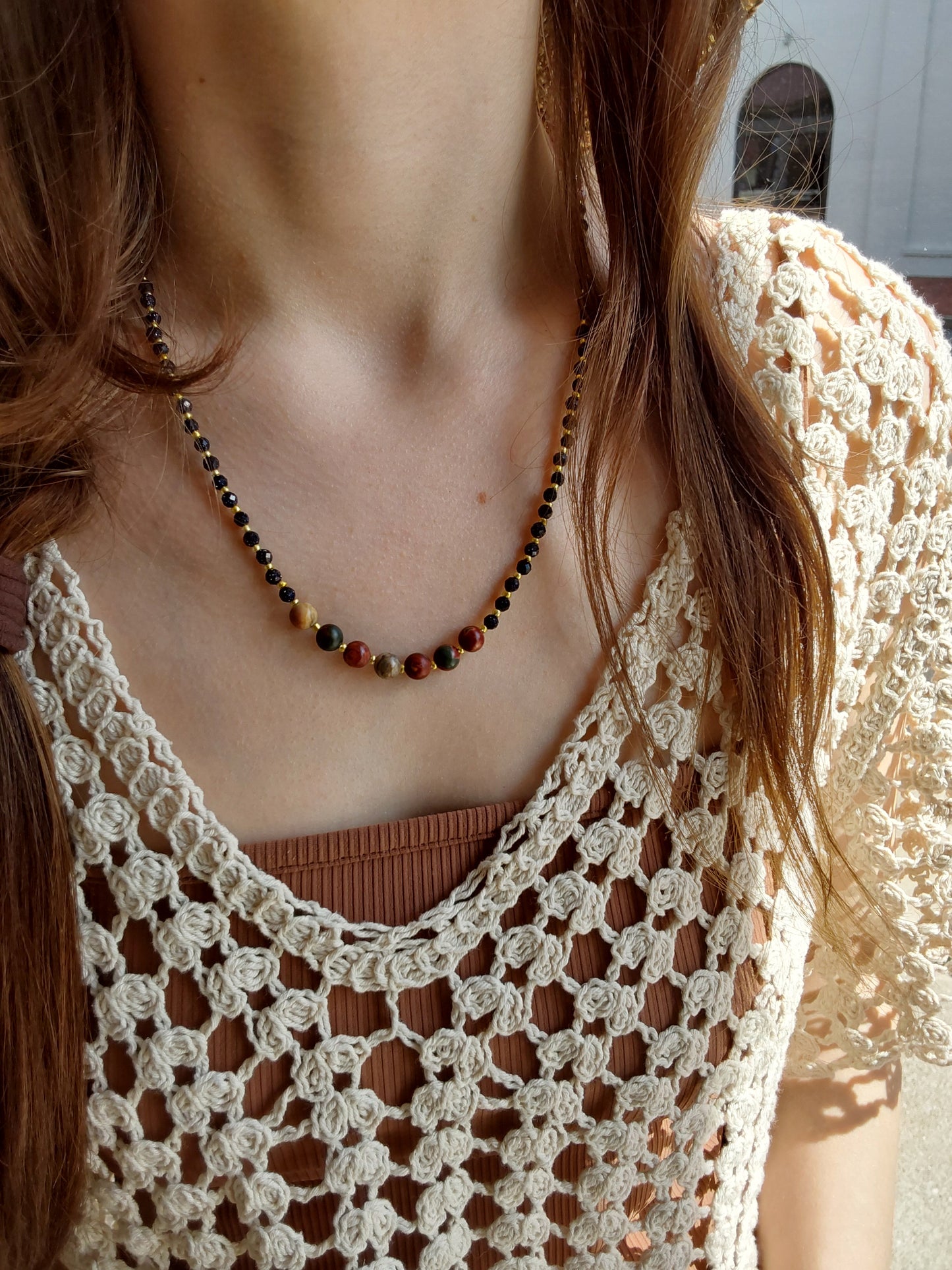 Painted Desert Night Necklace