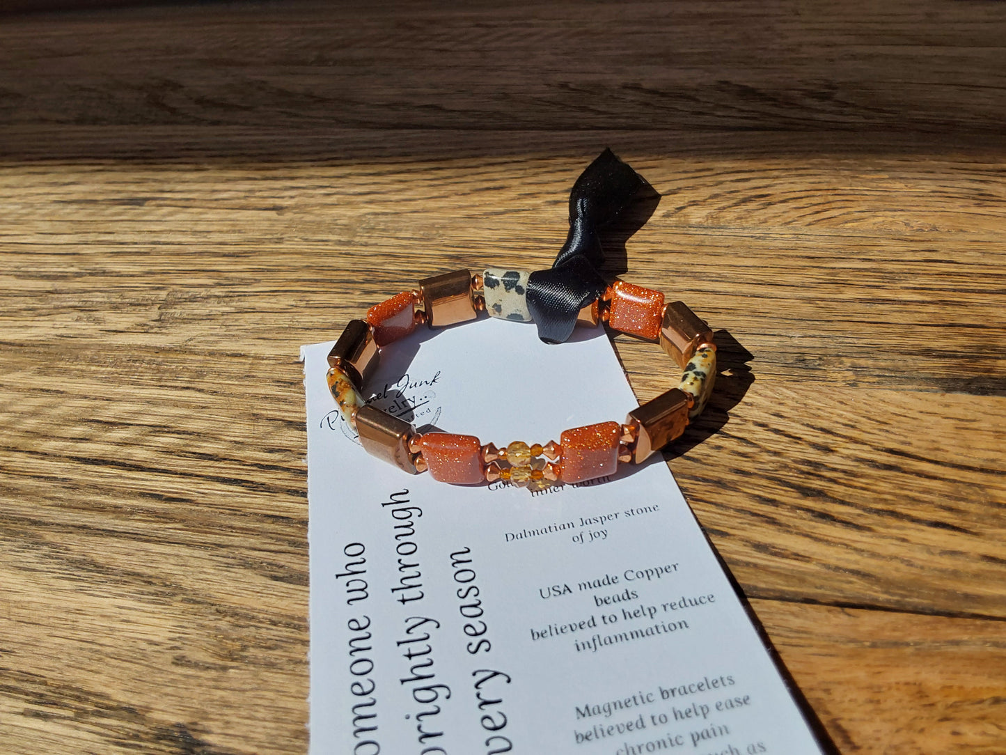 Chy Magnetic Copper Therapy Square Bracelet