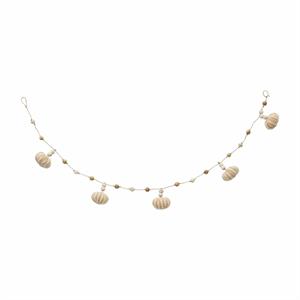 Stripe Beaded Pumpkin Garland