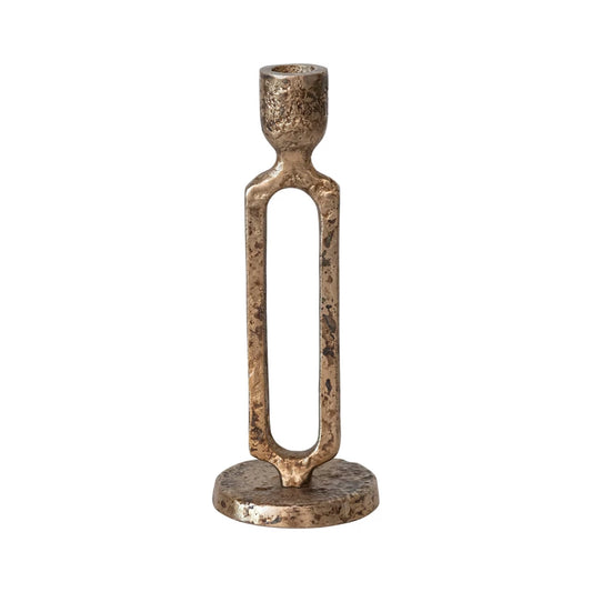 Aluminum Taper Holder, Oxidized Gold Finish