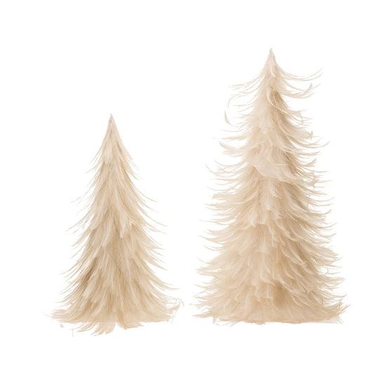 Feather Trees, Cream Color