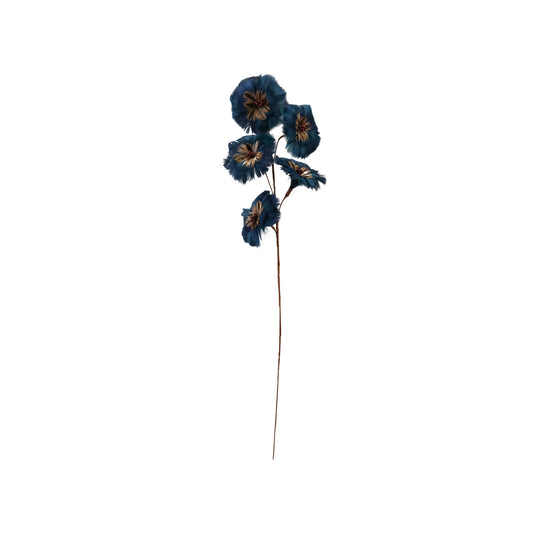 Feather Flower Stem, Blue