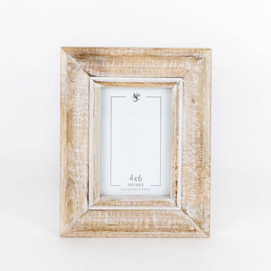 11390 - 7.5x9.5x1 Mango wood photo frame (4x6)