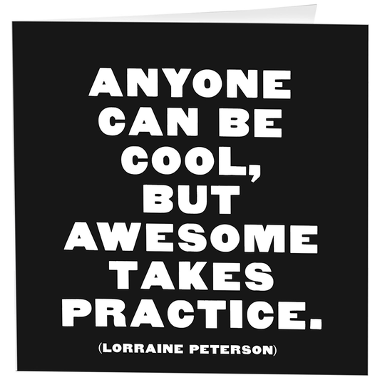 Cards - 229- Anyone Can Be Cool (Lorraine Peterson)