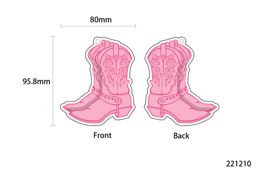 Pink Boots Air Freshener