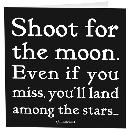 Cards - 183- Shoot For The Moon (Unknown)