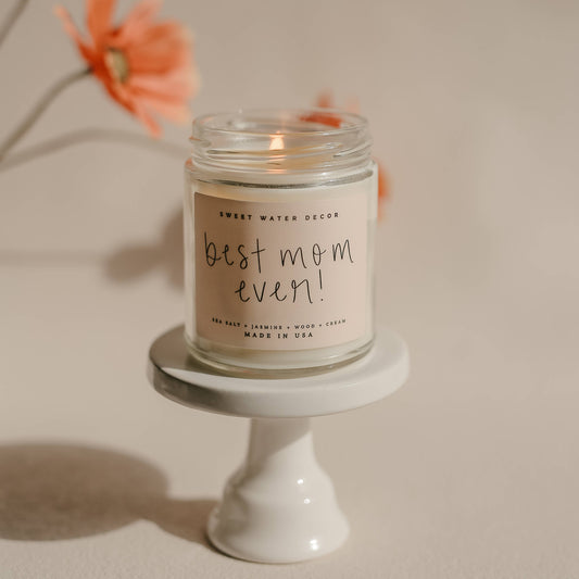 Best Mom Ever! 9 oz Soy Candle - Home Decor & Gifts